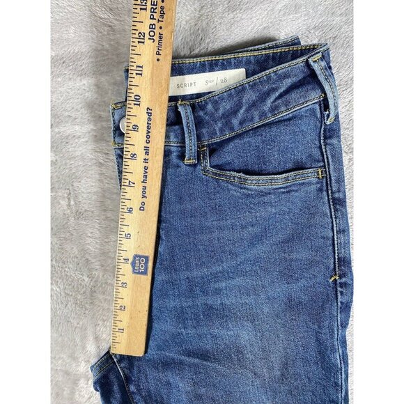 Pilcro & The Letterpress Script Stirrup Ankle Jeans - Size 28 - Picture 12 of 14